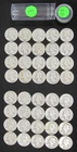 1941 P Washington Silver Quarter Roll - Circulated - 40 Coins - Actual Coins L47