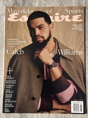 ESQUIRE MAGAZINE APR MAY 2025 CALEB WILLIAMS