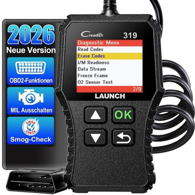 2026 Auto Diagnosegerät KFZ OBD2 Scanner Fehlerauslesegerät für Benz BMW Audi VW