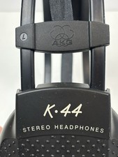AKG K-44 Stereo Headphones Headband Perception Studio Over Ear Black