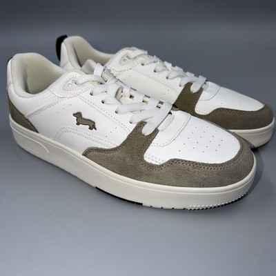Harmont & Blaine Urban Style Leather & Suede Sneakers Men s US 9/EU42 - White