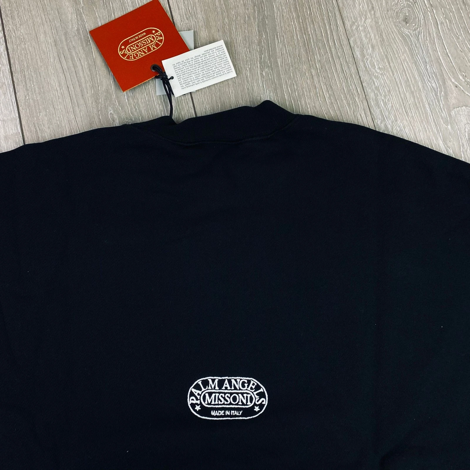 Felpa oversize Palm Angels Nera