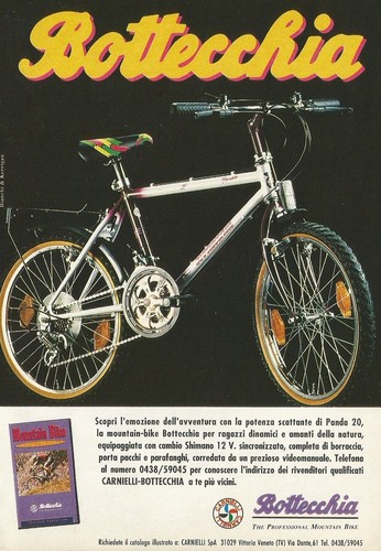 X7236 Bici Bottecchia - Pubblicità 1991 - Advertising | eBay