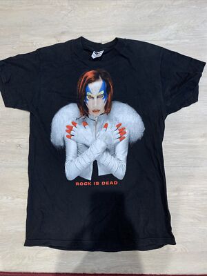 Marilyn Manson t shirt vintage ￼Rock Is Dead | eBay
