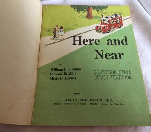 Here and Near: The Sheldon Basic Reading Series 1961 Paperback (1957 Edition) - Imagen 2 de 6