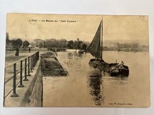 Carte Postale Ancienne Liège La Meuse Au ‘Petit Paradis ´ Ref I238