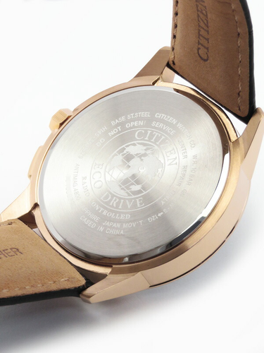 Citizen Radio Controlled Sapphire Crystal White Dial World Time Watch CB0153-13A - Picture 8 of 10