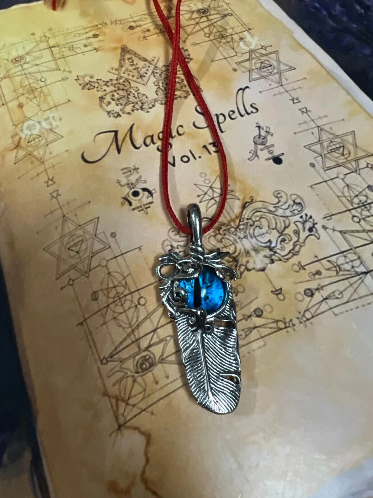 A+++ Supreme Eye Yantra Pendant – Vortex-Energized Talisman of Focus & Power