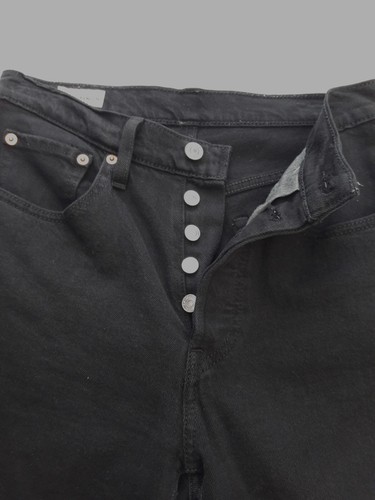 Levi's 501 26x28 Wash black Button fly Women's Jeans - Picture 6 of 10