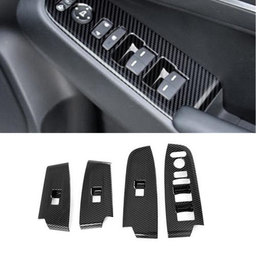 Carbon Fiber Window Lift Switch Panel Cover Trim For Honda HR-V HRV 2022 2023 - Bild 1 von 16