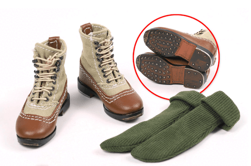 DID 3R 1/6th Sodier GM651 Boots Socks for 12''Desert Fox Field Marshal Rommel DID 3R 1/6th Sodier GM651 Boots Socks for 12''Desert Fox Field Marshal Rommel