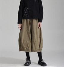 Japanese women Wide-Leg Culottes Pants wide-leg pants casual