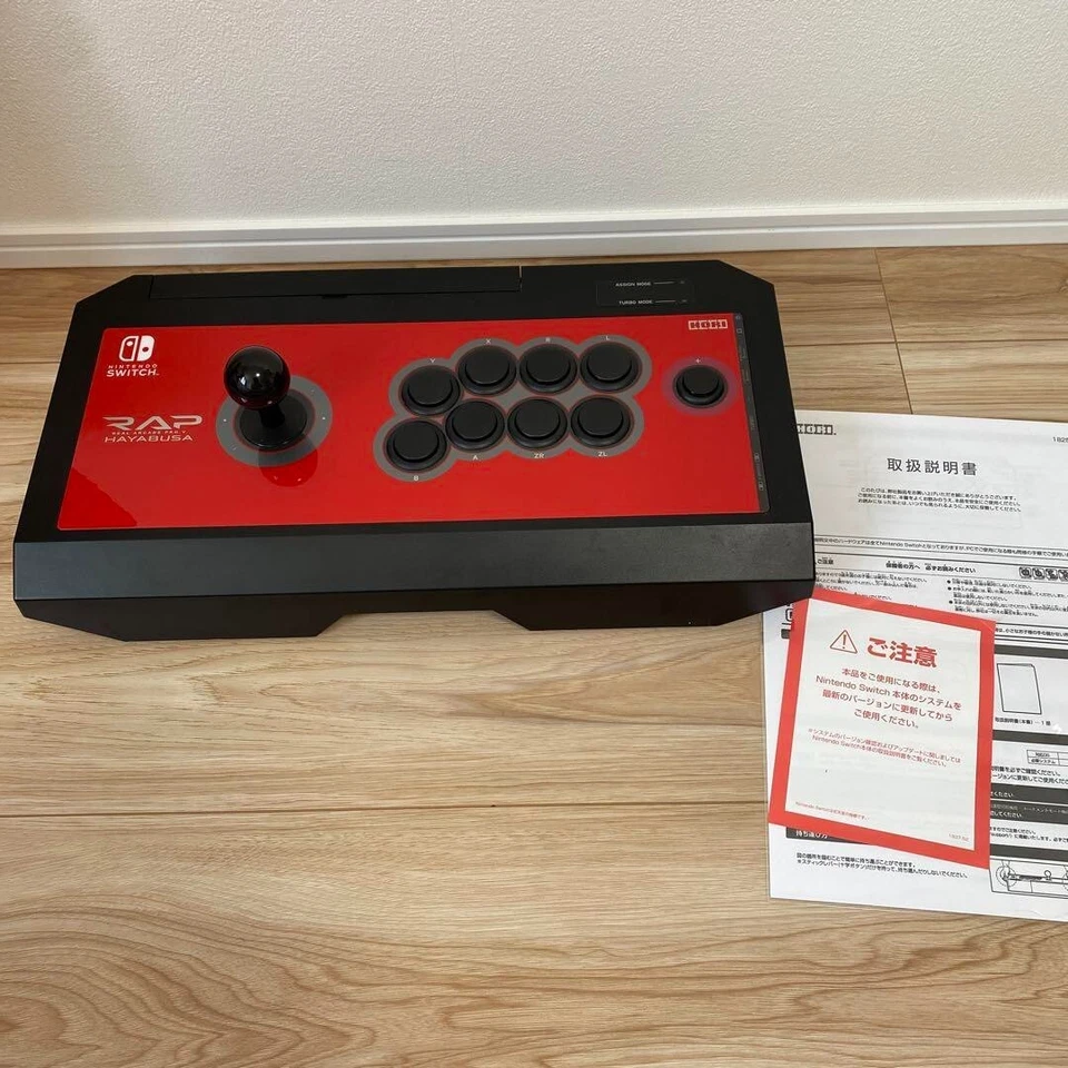 Hori Real Arcade Pro.V HAYABUSA for Nintendo Switch game Fight Stick Japan - Image 3 of 4
