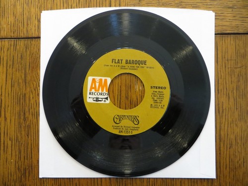 Carpenters – It's Going To Take Some Time - 1972 - A&M AM-1351-S 7" Single VG+ - Picture 2 of 2