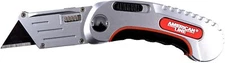 AMERICAN LINE PRO 65-0203 FOLDING UTILITY KNIFE WITH 6 BLADES  UPC: 024500652033