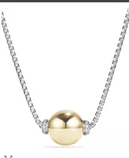 David Jurman solary pendant necklace with diamonds