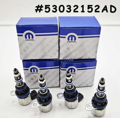 4X Mopar 53032152AD Multiple Displacement Solenoid For Dodge Jeep Chrysler 5.7L