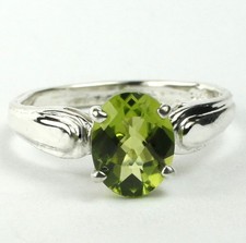 PERIDOT Sterling Silver Ladies Ring -Handmade   SR058