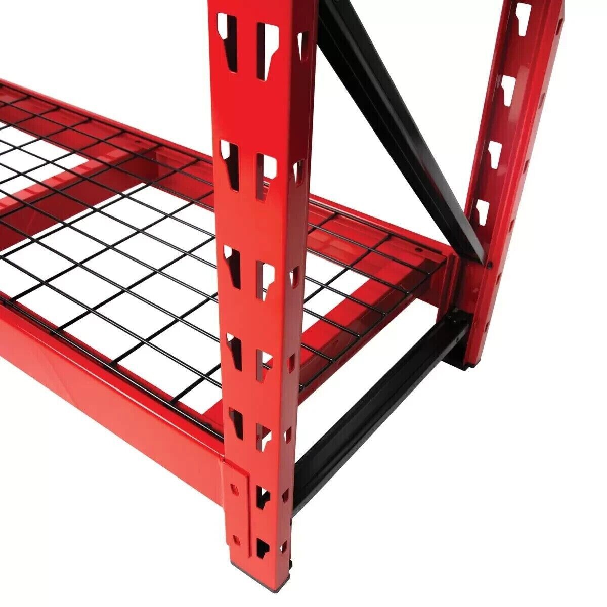 Industrial Heavy Duty Steel Storage Shelf Rack Work Station Wire Tool