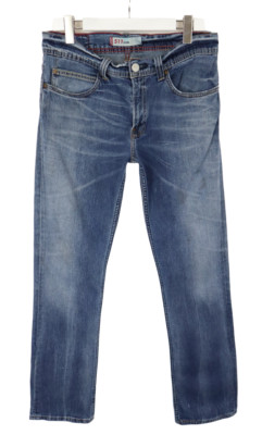 LEVI's 511 Slim Jeans Men's W36/L34 Zip Fly Stretch Mid Rise Faded