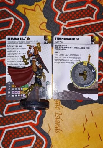HEROCLIX BETA RAY BILL 032 W/STORMBREAKER s003