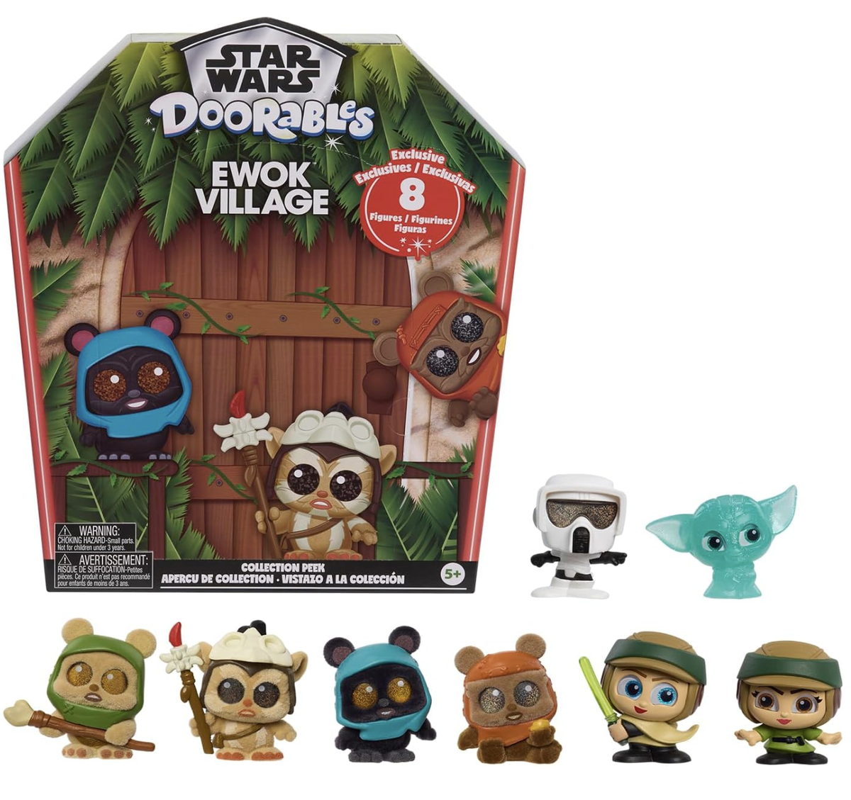 Star Wars Doorables Ewok Village Collection Peek Figures Toy New