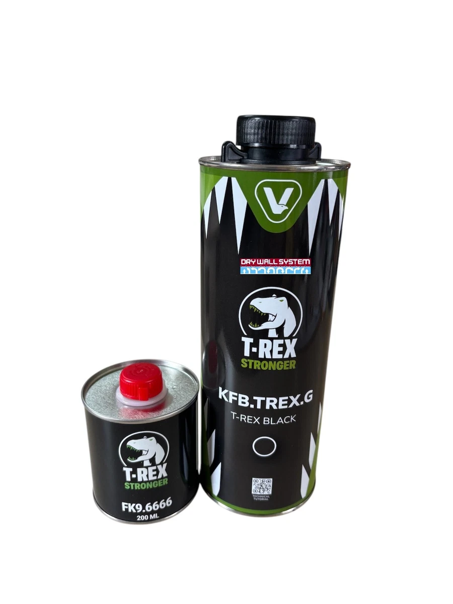 PINTURA EN RELIEVE 1 LT IVAT T-REX - NEGRO -VERDE -GRIS COLORES RAL DE TU ELECCIÓN