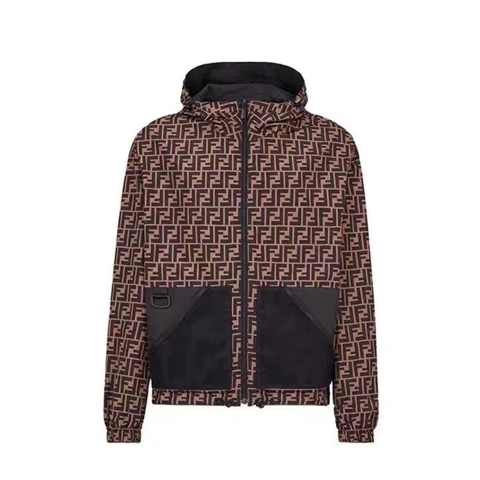 Authentic New Fendi FF Logo Reversible Hoodie Jacket Unisex XL Size in Hungary at HUF 241321 Rating 5