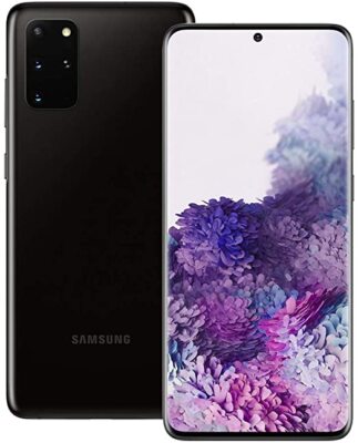 Samsung Galaxy S20 Plus G985F/DS 128GB DUAL SIM Unlocked Smartphone BLACK US A+