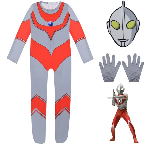 2024 Ultraman Anime Kostüm Kinder Overall Tiga Zero Löwe Ultraman Body Outfit - Bild 2 von 53