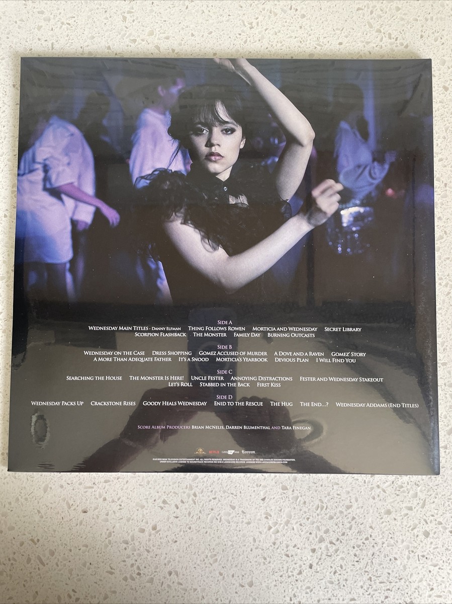 洋楽 Danny Elfman & Chris Bacon Wednesday LP s-l400.jpg