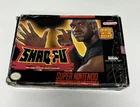 Shaq-Fu SNES Complete w/Manual Poster Cardboard & Inserts New Never Played NOB