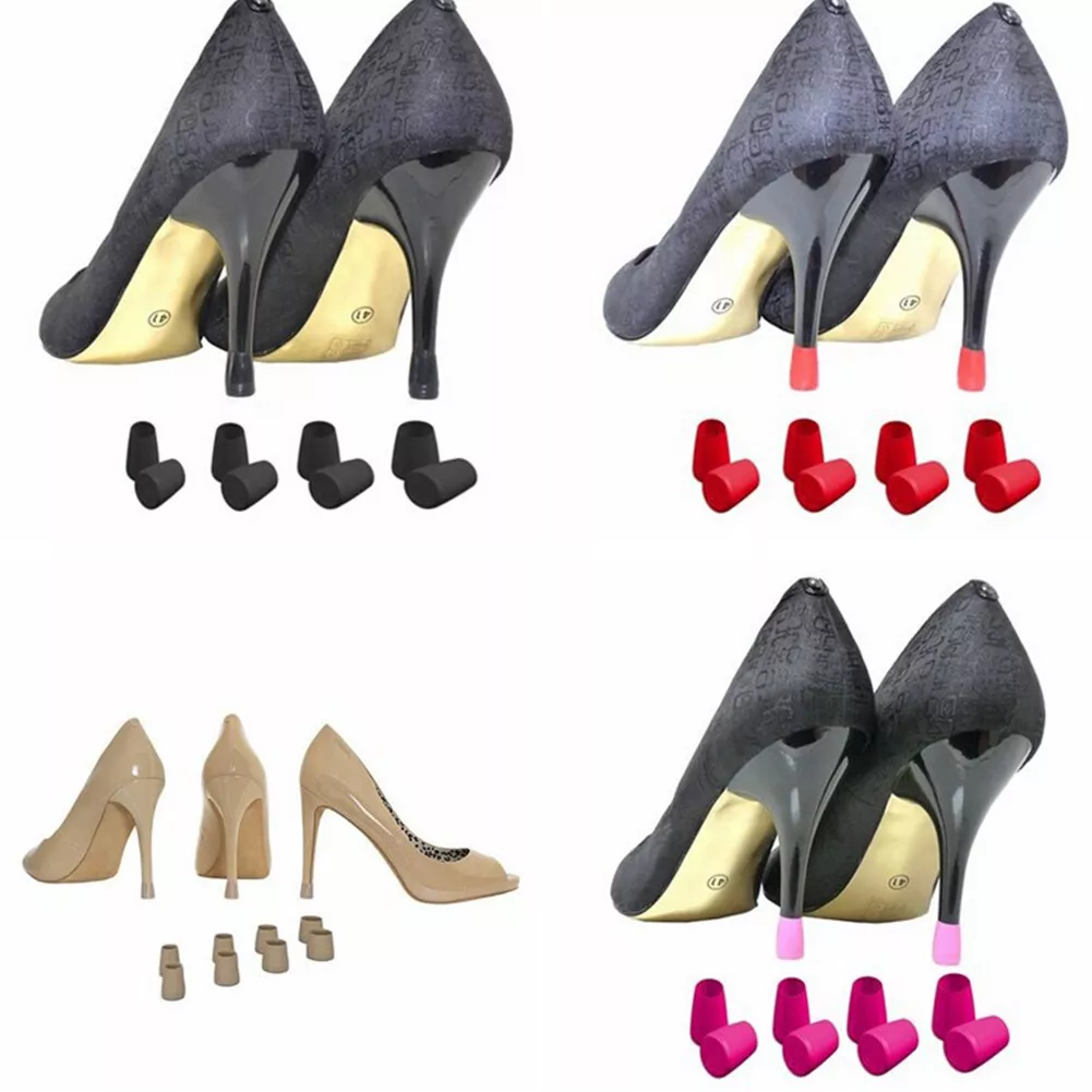 Buy Heel Protectors Caps Stopper for Shoes High Heel Protectors & Heel  Repair Caps, Non-Slip Heel Caps for High Heels Suitable for Silent Office  and Outdoor Wedding Grass Online at desertcartINDIA