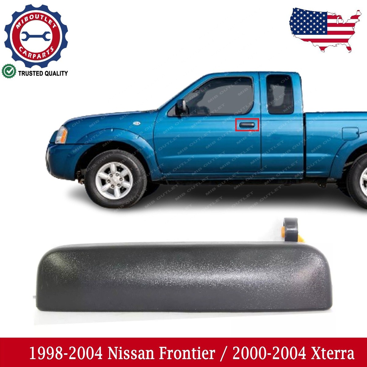 Front Driver Side Door Handle For 1998-2004 Nissan Frontier / 00