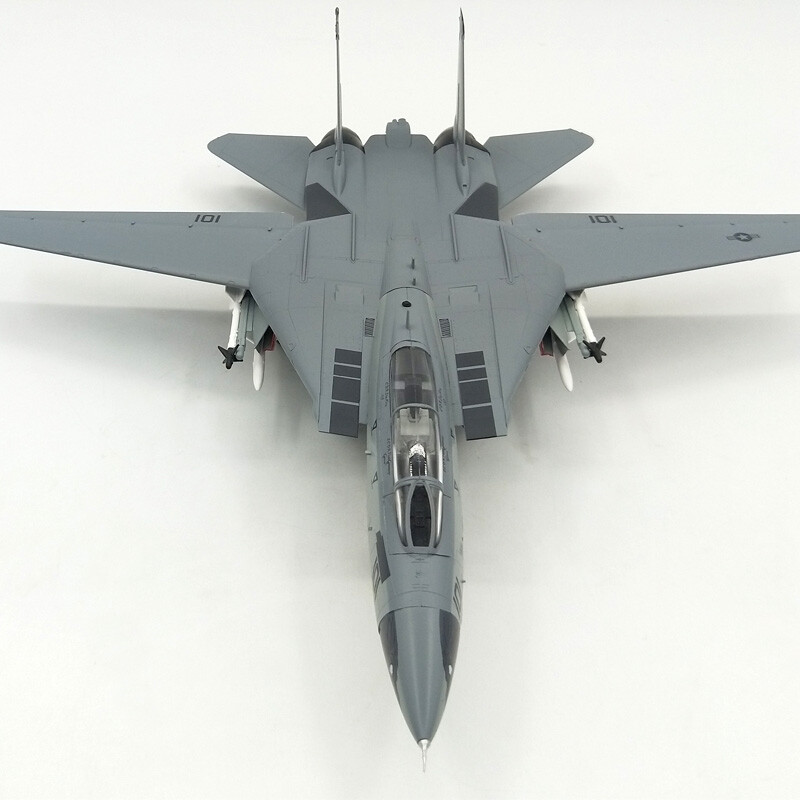 1/72 US Navy F-14D Male Cat Fighter VF-213 Black Lion F14 Aircraft