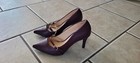 Gorgeous Burgundy Maroon High Heels Ann Taylor Factory Size 6 NWT — photo 1