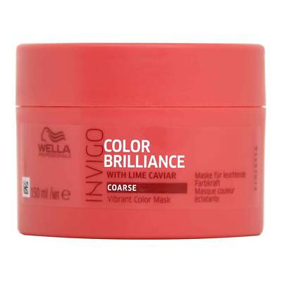 Wella Invigo Color Brilliance Mask Coarse Hair Kräftiges Coloriertes Haar, 150ml