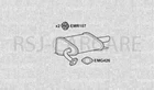 Klarius SU120C Exhaust Rear Box FORESTER 2.0             08-13