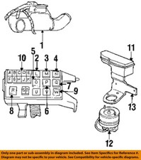 CHRYSLER OEM 90-92 Imperial Electrical Electrical Components-Relay 4443941