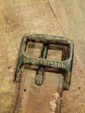 Boucle de sangle malle - valise Louis Vuitton/Accessoire authentique/Années 1900