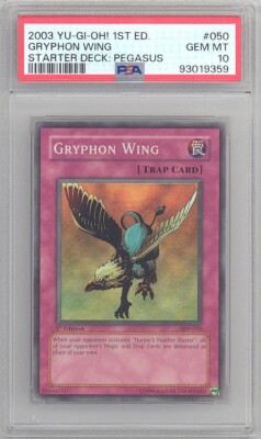 PSA 10 - Yu-Gi-Oh Card - SDP-001 - RELINQUISHED (ultra rare) *1st