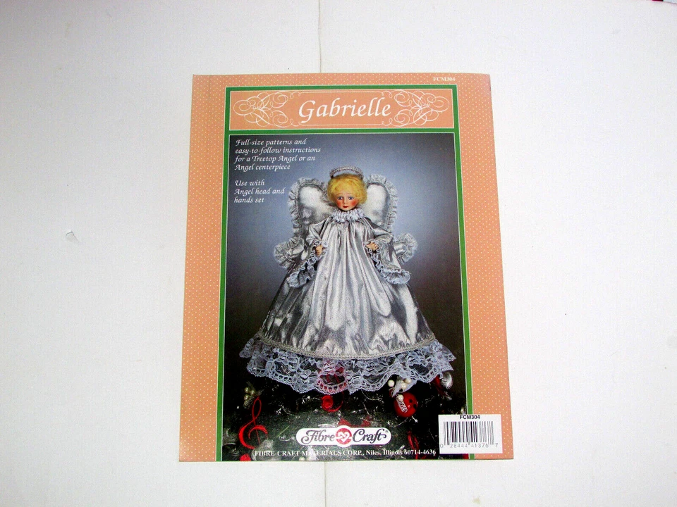 Fibre Craft GABRIELLE ANGEL Treetop-Centerpiece Full Size Sewing Pattern (sew) - Image 2 of 4