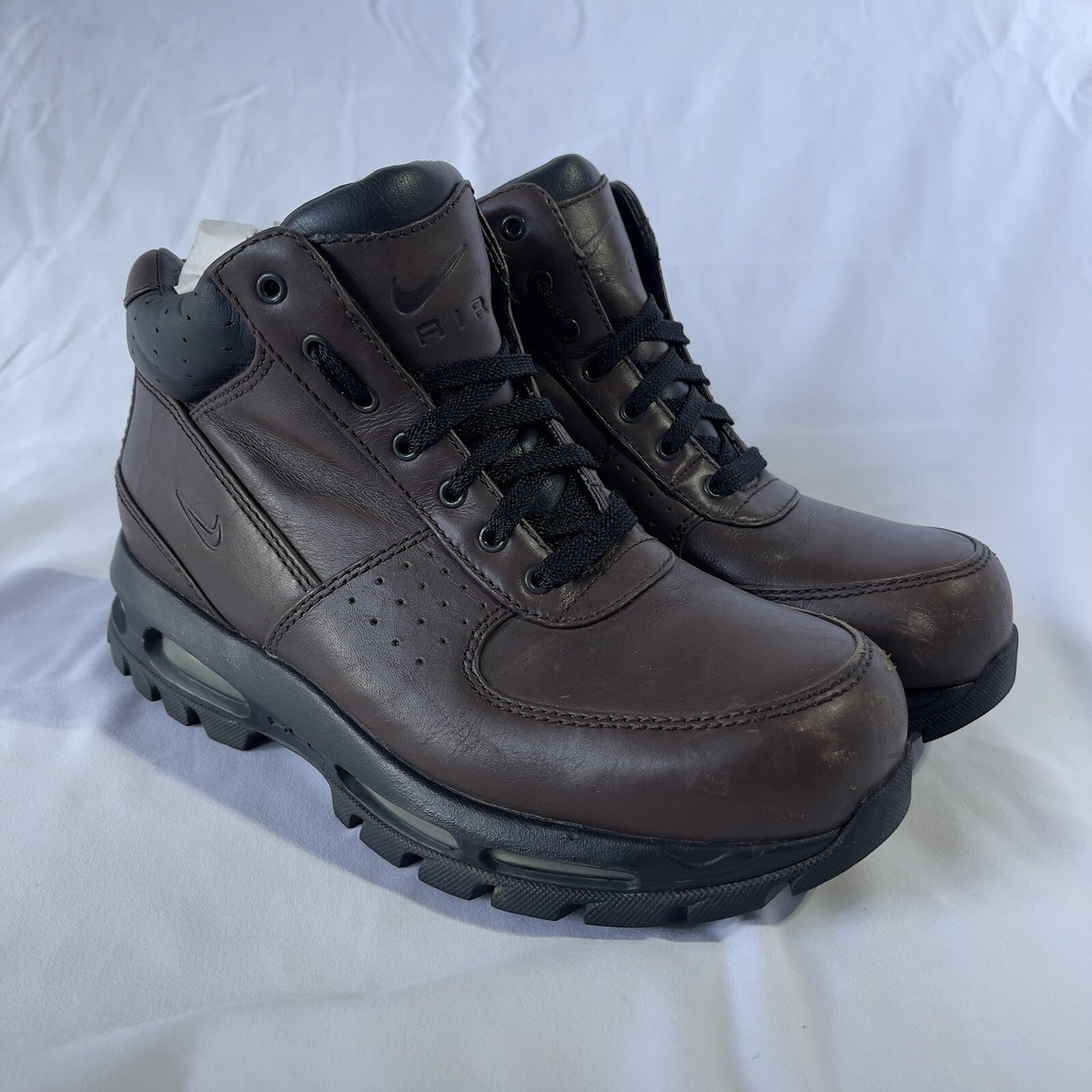 Nike Air Max Goadome ACG Men's Sz 7.5 Waterproof Leather Boots, GC, 865031-202 | eBay UK