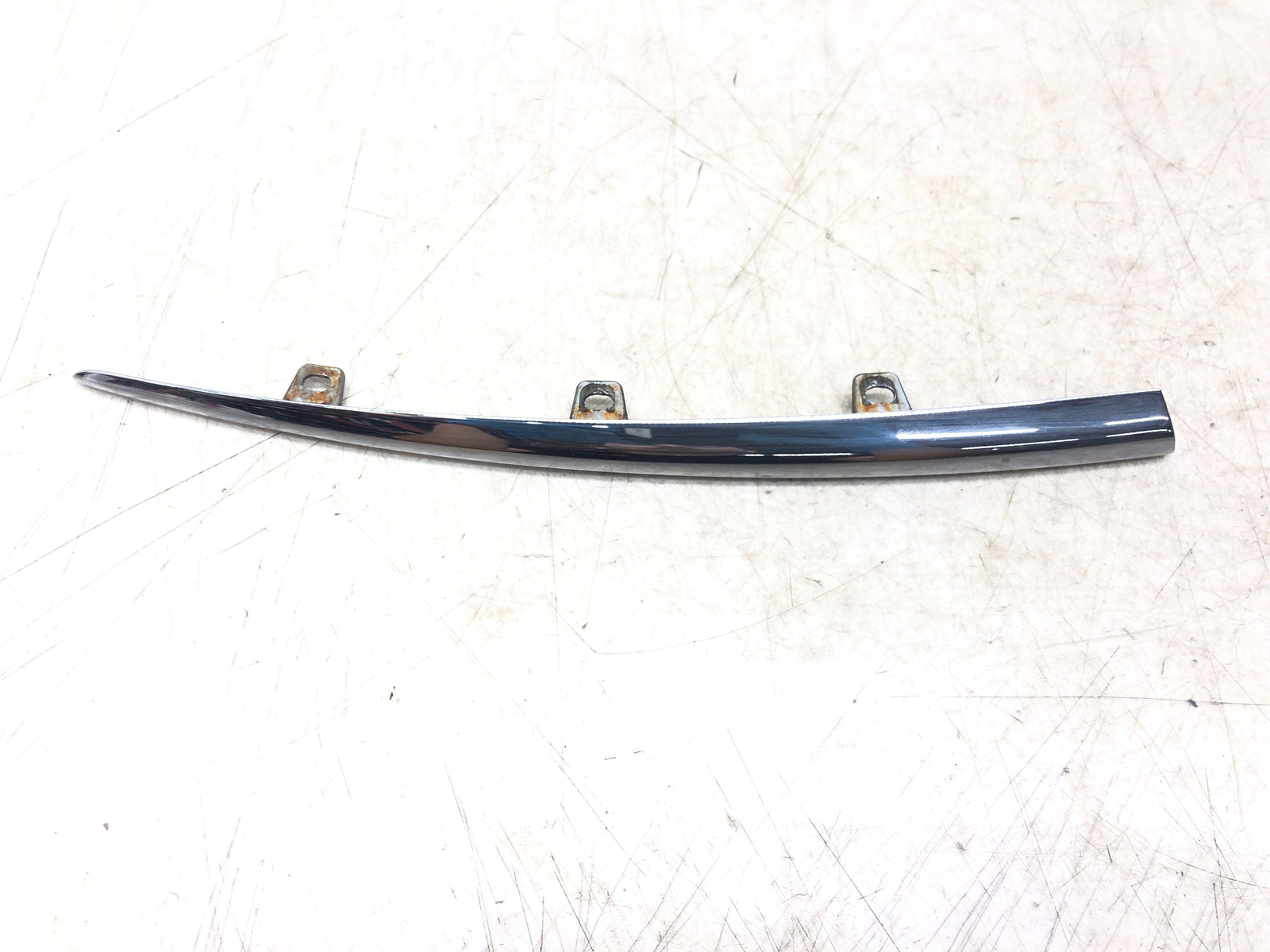 ASTON MARTIN RAPIDE LEFT REAR TAIL LIGHT DECKLID CHROME FINISHER MOLDING TRIM
