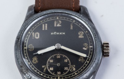 Vintage Swiss Watch BUREN German Army Military WW2 Büren | eBay