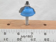 (1) NEW  5/16" R 1-1/4 OD Classical Cove Carbide Tip Router Bit Edge Profile w2