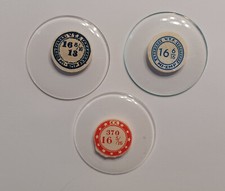 16 Ligne Glass Pocket Watch Crystals Assorted Thickness U-Pick