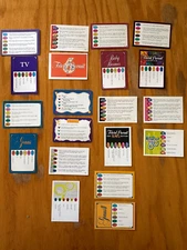 1000 TRIVIAL PURSUIT CARDS (10 Editions) 10 Different 100-Card Decks