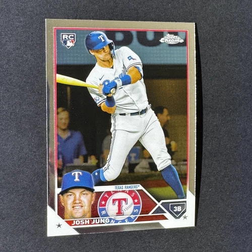 2023 Topps Chrome  JOSH JUNG Rookie #93(RC) Texas Rangers