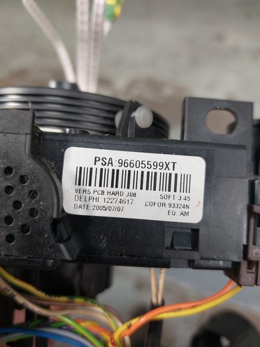 PEUGEOT 307 COMS UNIT COM2003 INDICATOR / HEAD LIGHT SWITCH LAMP STALK COMMS - Picture 4 of 4